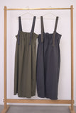 タックプリーツワンピース　BLACK