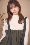 タックプリーツワンピース　KHAKI