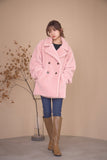 テディボアミドルコート　PINK