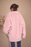 テディボアミドルコート　PINK