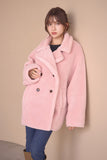 テディボアミドルコート　PINK