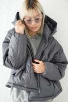 ファイバーダウンショートジャケット Chacoalgray