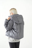 ファイバーダウンショートジャケット Chacoalgray