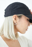 【ALACRAN】ツイストフープピアス　SILVER