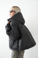 ファイバーダウンショートジャケット Black