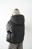 ファイバーダウンショートジャケット Black