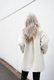 シャギータックミドルシングルコート Ivory