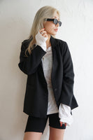 Basicテーラージャケット Black