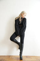 3wayジレ･トレンチコート Black