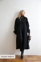 3wayジレ･トレンチコート Black