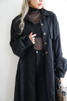 3wayジレ･トレンチコート Black