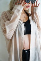 シアーオーバーシャツ Pink