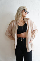シアーオーバーシャツ Pink