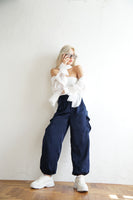 シアーオーバーシャツ White