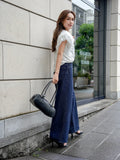 袖アシメフリルTシャツ　WHITE