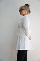 シャツチュニック White