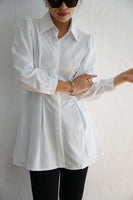 シャツチュニック White