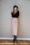サイドラインスカート Pink