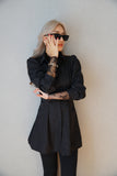 シャツチュニック Black
