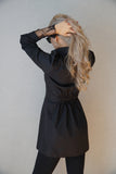 シャツチュニック Black
