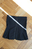 フロントホックコルセット Black
