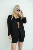 Basicテーラージャケット Black