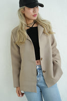 Basicテーラージャケット Beige