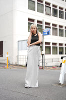 カーゴロングスカート　グレー
