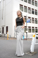 カーゴロングスカート　グレー