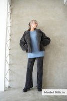 テディボアショートジャケット CharcoalGray