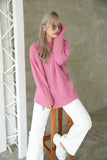 3Gシャギー天竺プルオーバー Pink