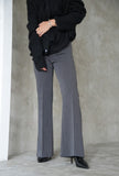 センタープレスフレアパンツ	CharcoalGray