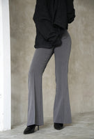 センタープレスフレアパンツ	CharcoalGray