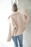 テディボアショートジャケット LightBeige