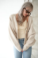 ドルマンニットカーデ Ivory