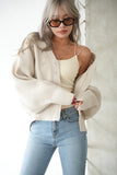ドルマンニットカーデ Ivory