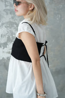 コンパクトビスチェTOPS　BLACK