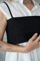 コンパクトビスチェTOPS　BLACK