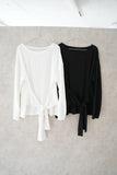 オフショルチュニックトップス　WHITE