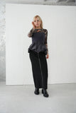 【再入荷】ドッキングバルーンビスチェトップス　charcoal