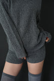 ケーブルKNIT SETUP GRAY