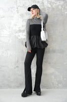 【再入荷】ドッキングバルーンビスチェトップス　BLACK
