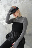 【再入荷】ドッキングバルーンビスチェトップス　BLACK