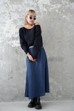 ワンショルKNITプルオーバー　NAVY