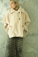 テディベアケープコート　BEIGE