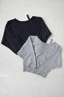ワンショルKNITプルオーバー　NAVY