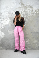 ナイロンワークパンツ　PINK