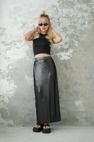 ショート丈タンクトップ　BLACK