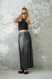 ショート丈タンクトップ　BLACK