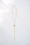 ドロップチェーンネックレス　GOLD